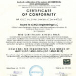 Certificate   GOST R ISO 14001-2016