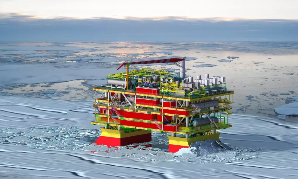V.Filanovsky Field Development. LSP-1 and LSP-2 Ice-resistant Fixed Platforms and Central Proces