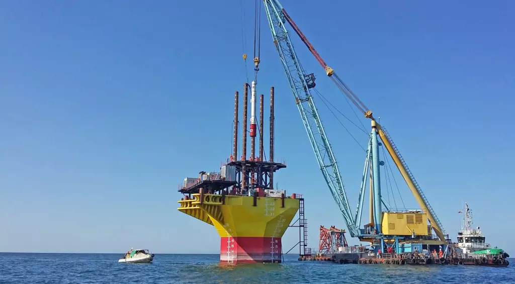Offshore Transportation and Driving of Conductors from Wellhead Platform at Y. Korchagin Field